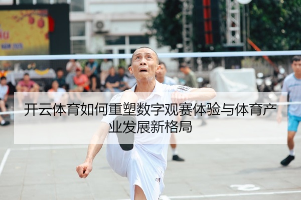 开云体育如何重塑数字观赛体验与体育产业发展新格局