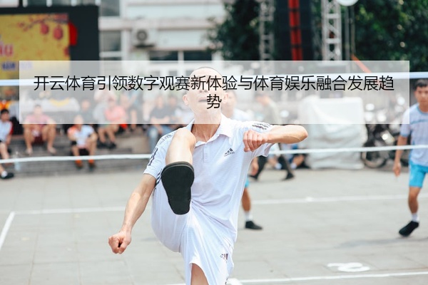 开云体育引领数字观赛新体验与体育娱乐融合发展趋势